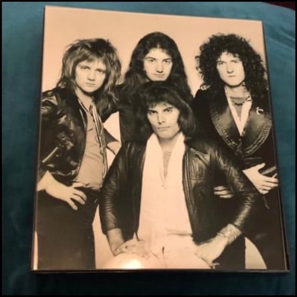 QUEEN BAND Accessories Queen Freddie Mercury 8x Framed Band Poshmark